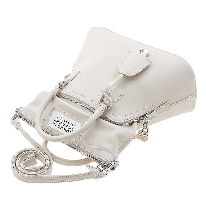 stitch logo shoulder bag