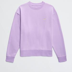 Women's Relaxed Fit Cotton French Terry Crewneck Sweatshirt