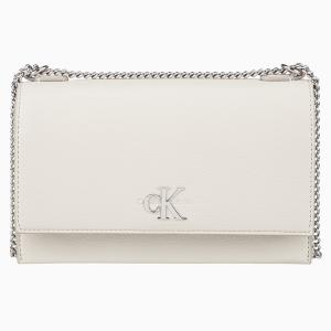 Women's CKJ Monogram Chain Crossbody Bag STONE