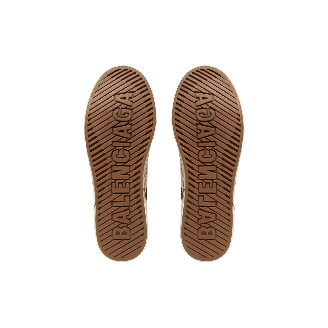 PARIS HIGH TOP GRAFFITI SNEAKER IN WHITE