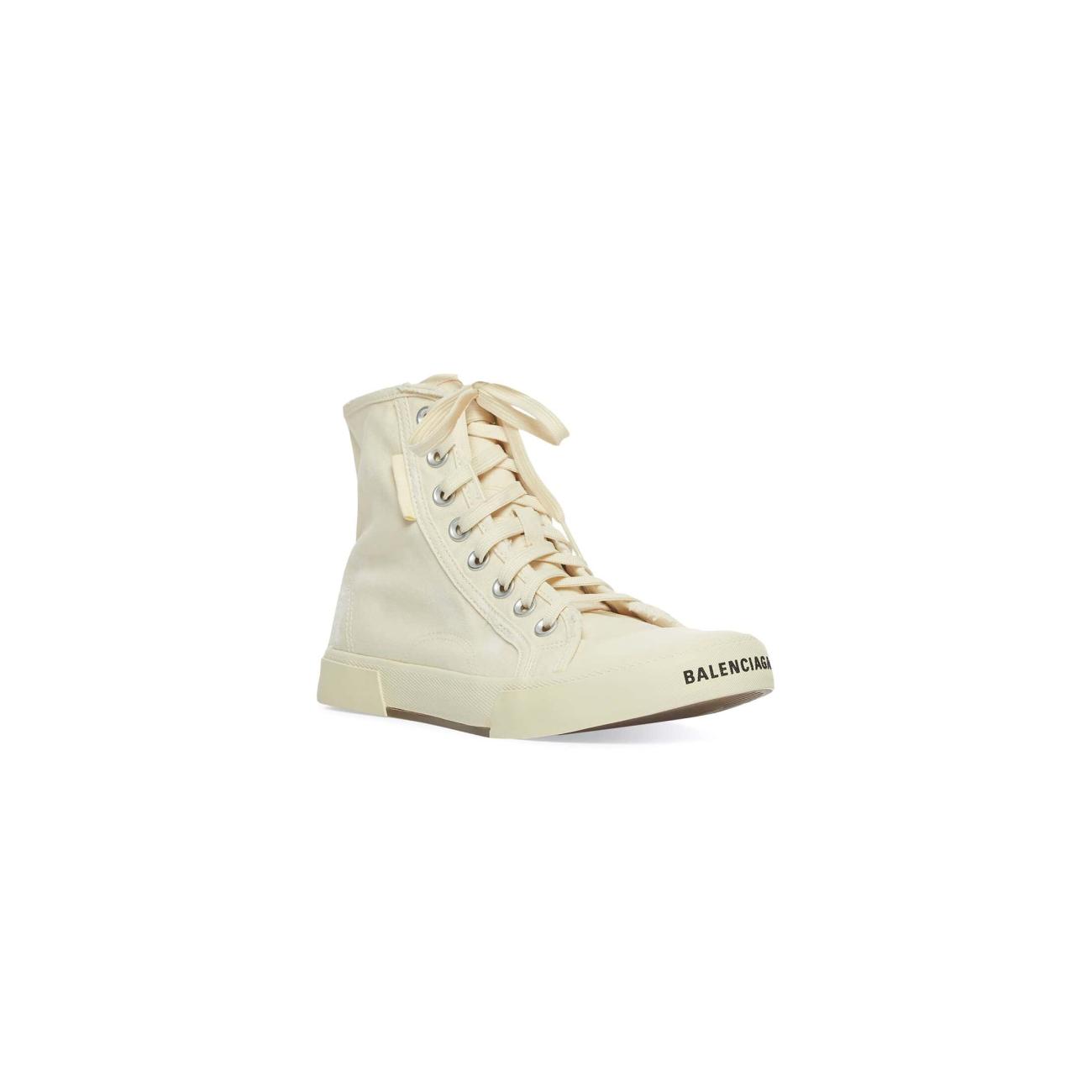PARIS HIGH TOP SNEAKER IN WHITE