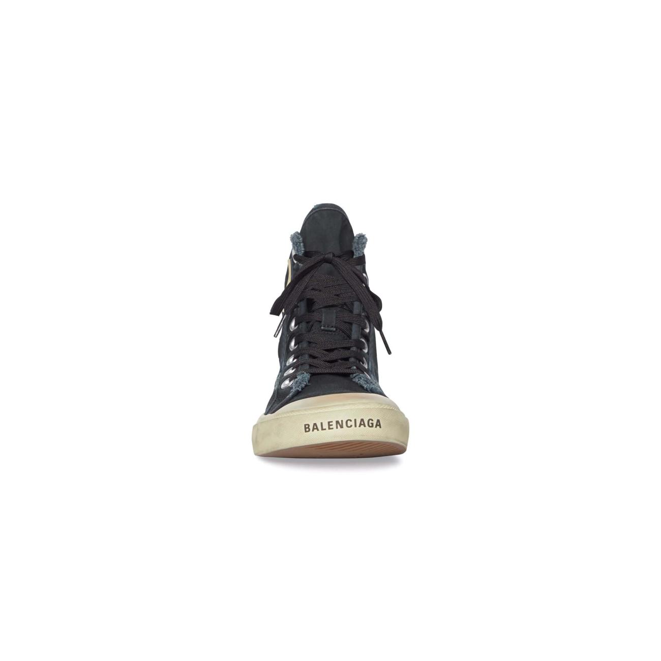  Balenciaga Paris High Top Sneakers Black