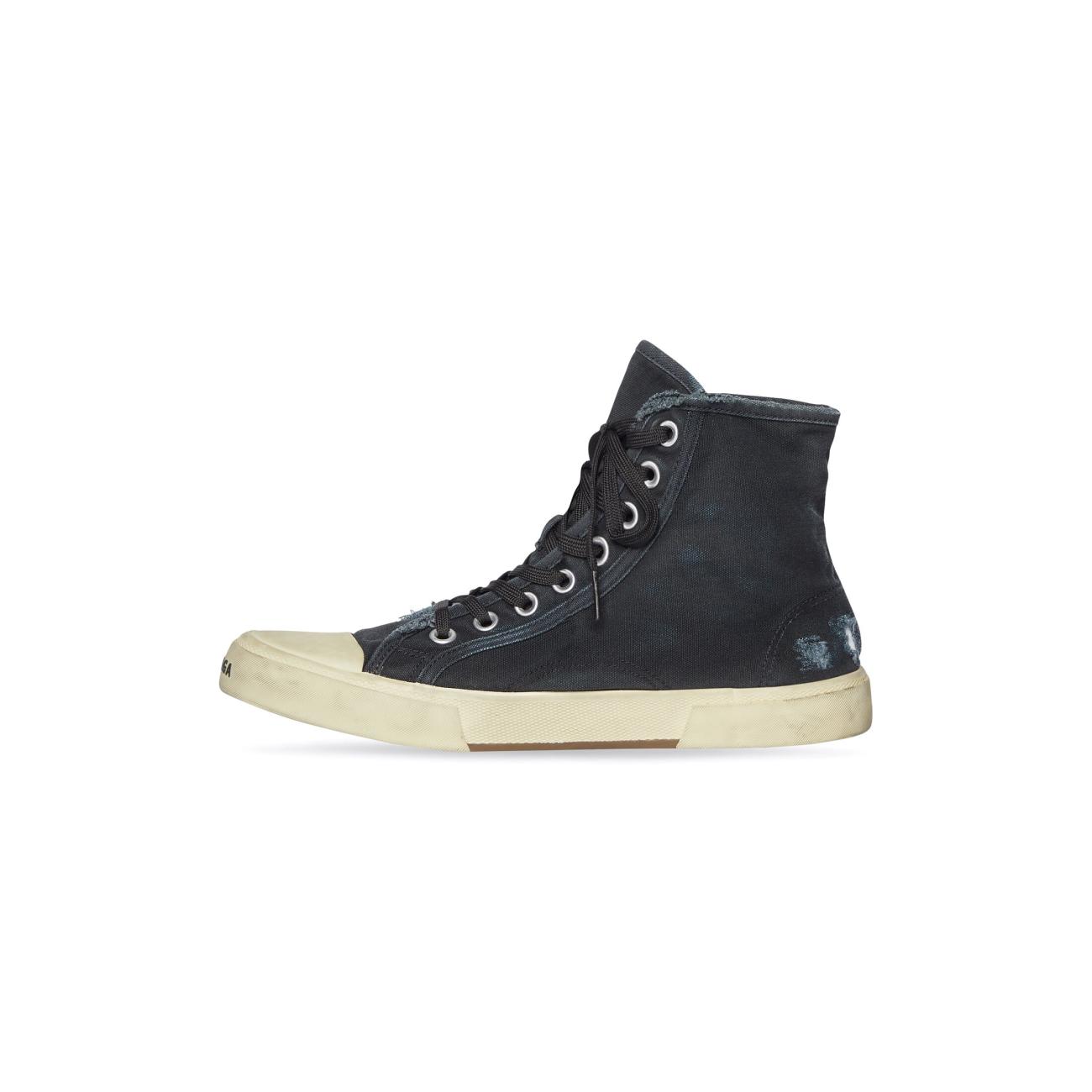  Balenciaga Paris High Top Sneakers Black