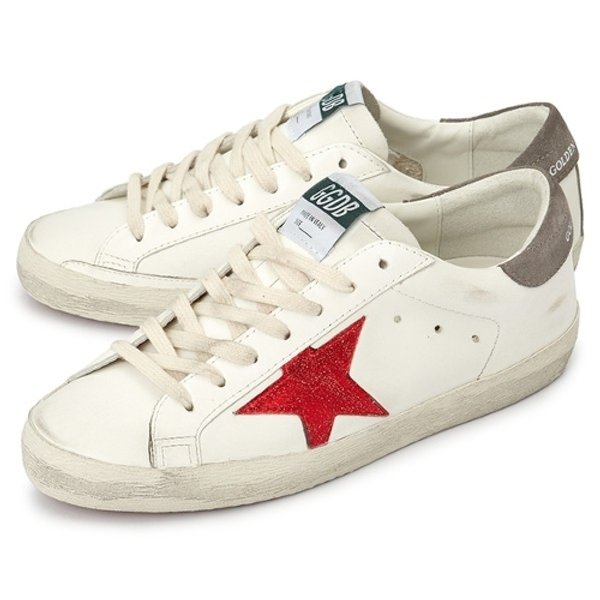 Superstar sneakers laminated star suede heels