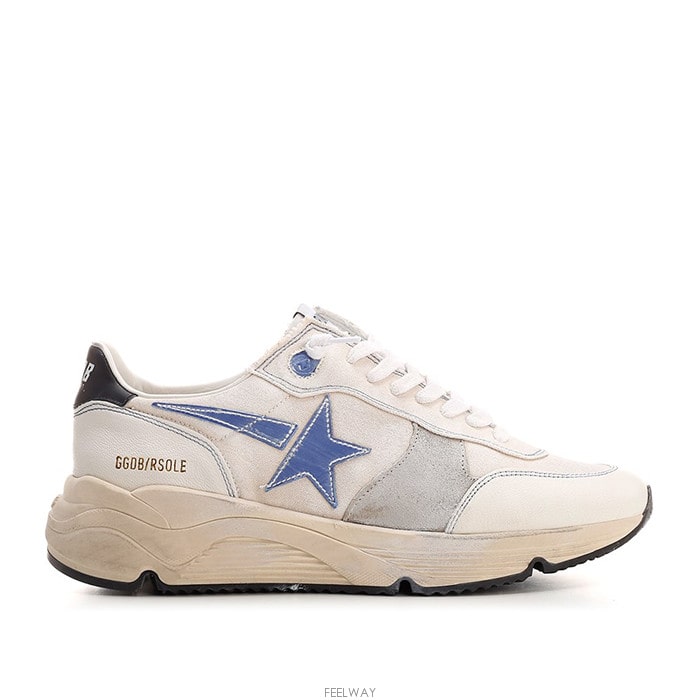 Running Sole Sneakers Leather Star
