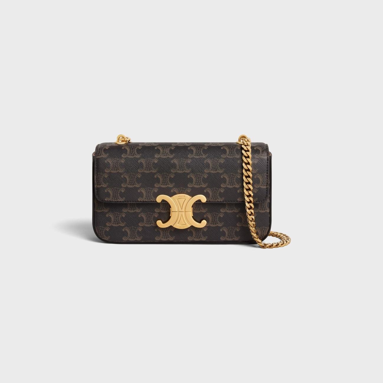 23SS CHAIN ​​SHOULDER BAG TRIOMPHE (Triomp chain shoulder bag)