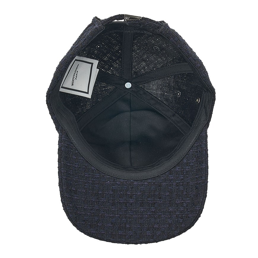 Common tweed logo ball cap