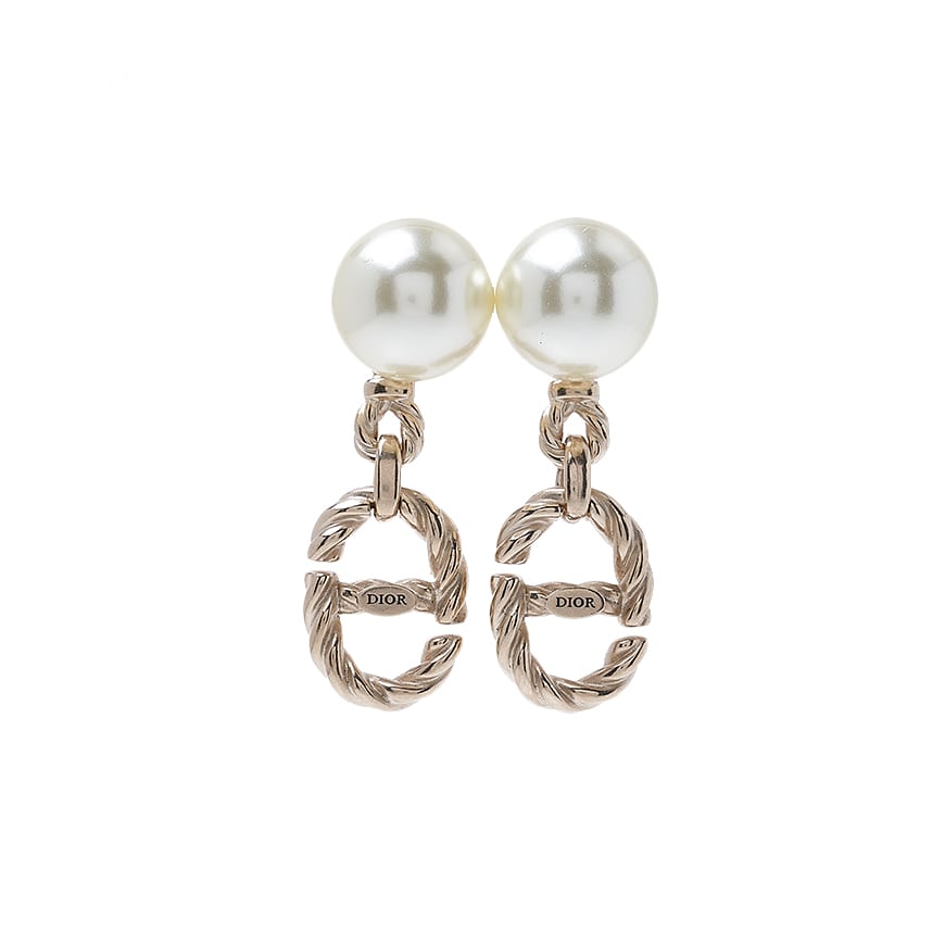 [Christian Dior] [23SS] Women's CD Pearl Earring