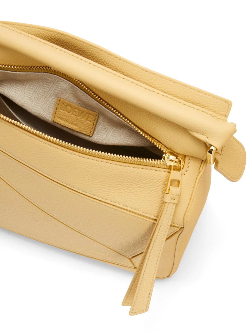 23SSSmall Puzzle bag in soft grained calfskin 
