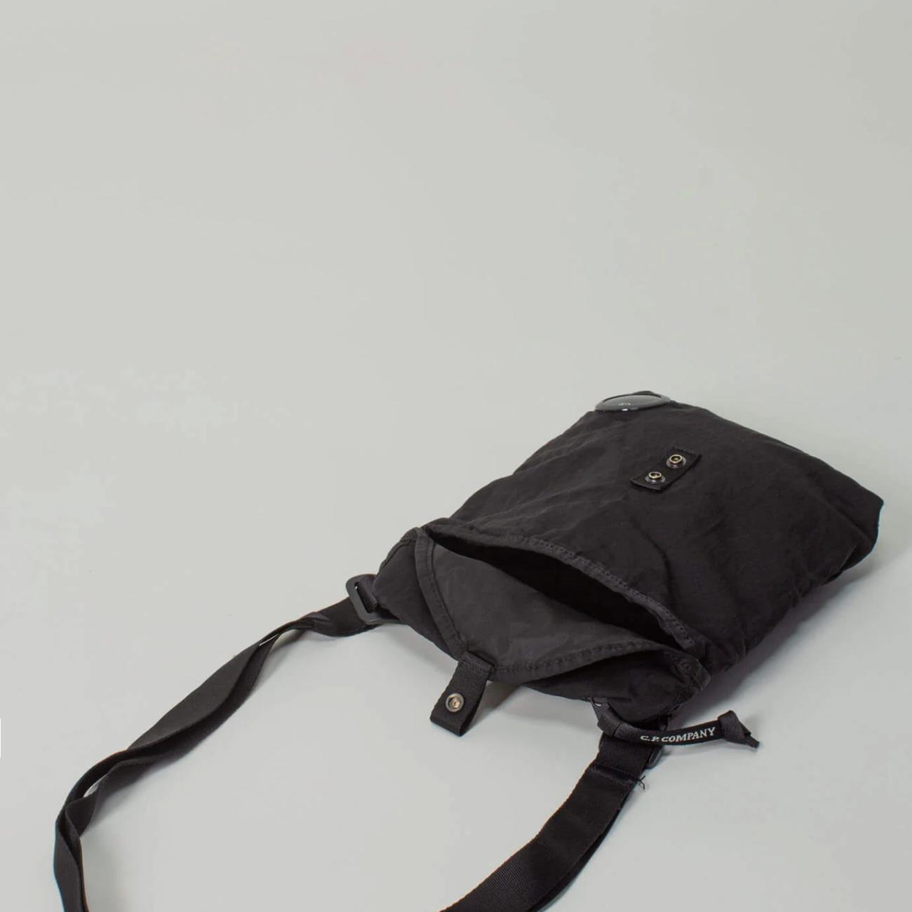 23SS Nylon B Shoulder Pack (Nylon B lens shoulder bag) Black