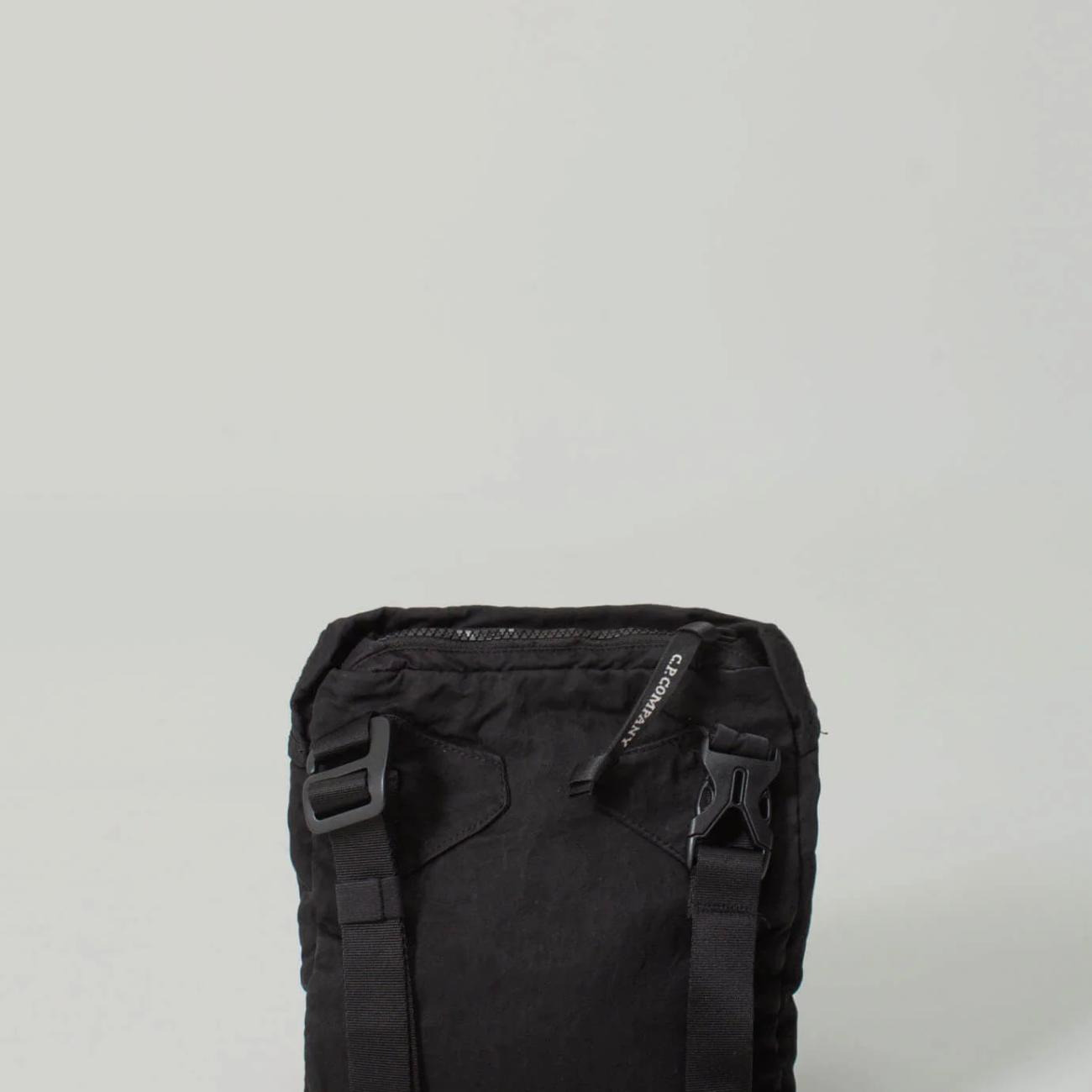 23SS Nylon B Shoulder Pack (Nylon B lens shoulder bag) Black