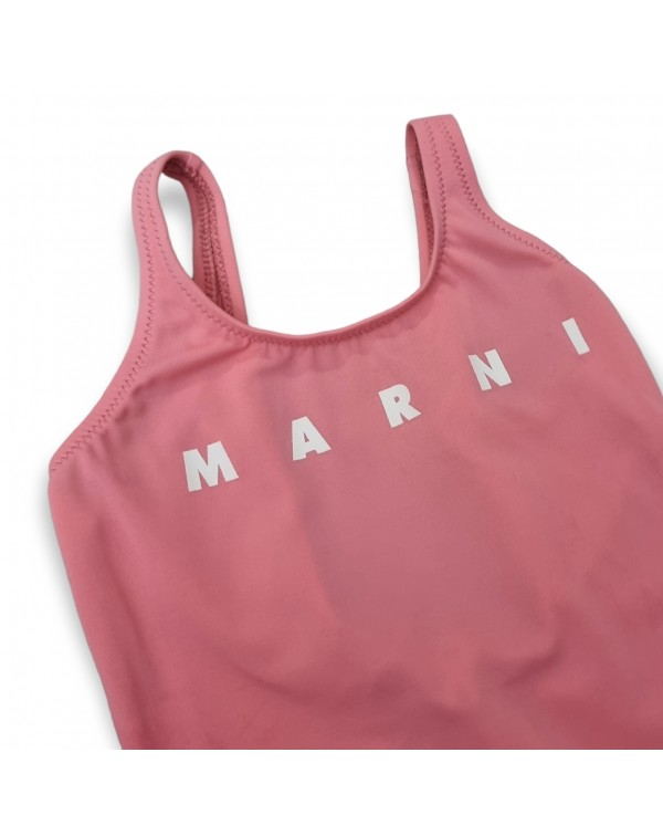 [Marni Kids] Logo Kids Swimsuit