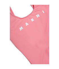 [Marni Kids] Logo Kids Swimsuit