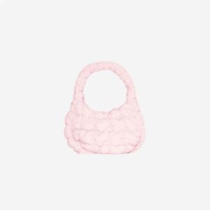 COS Quilted Micro Bag Pink