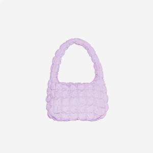 COS Quilted Mini Bag Purple