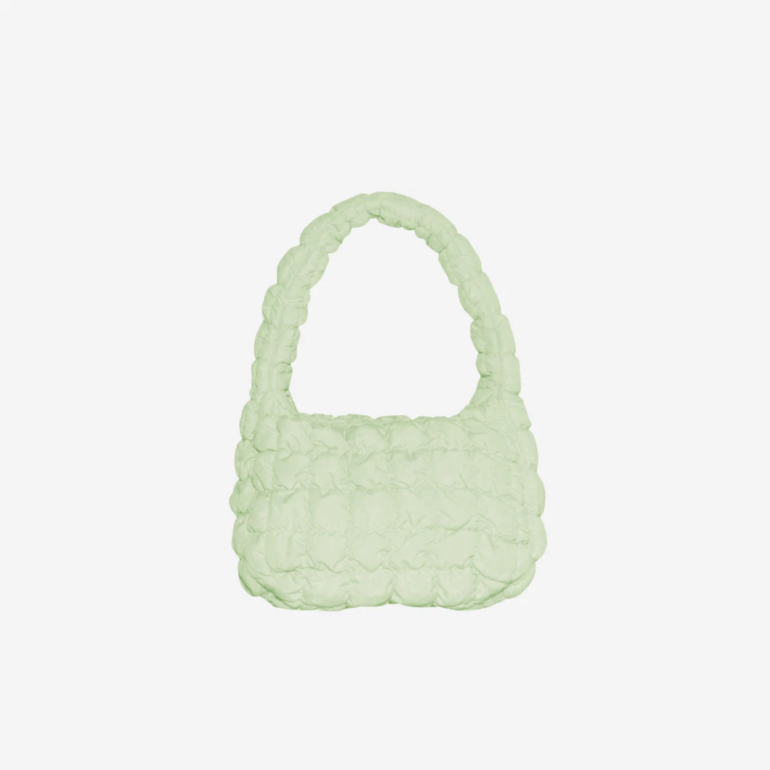 COS Quilted Mini Bag Green