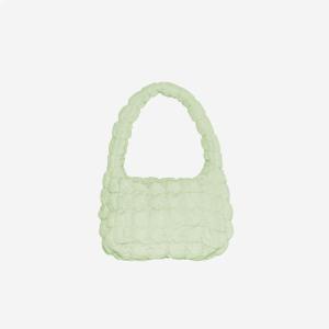 COS Quilted Mini Bag Green