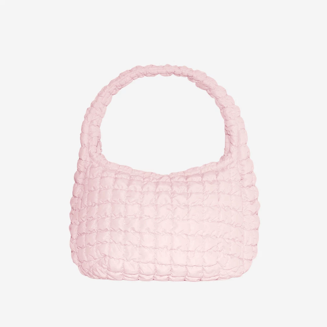 COS Quilted Oversized Shoulder Bag Pink