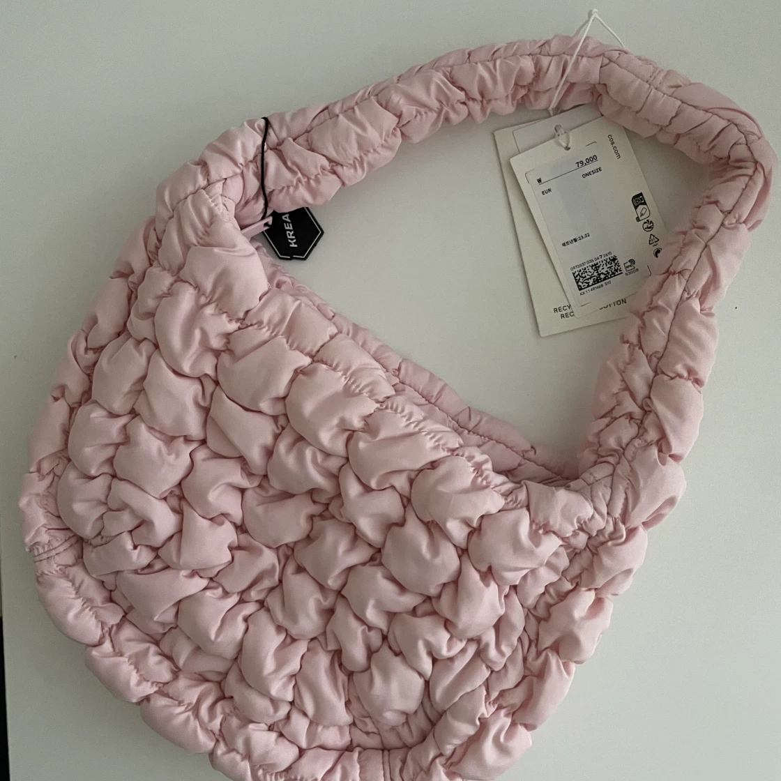 COS Quilted Mini Bag Pink