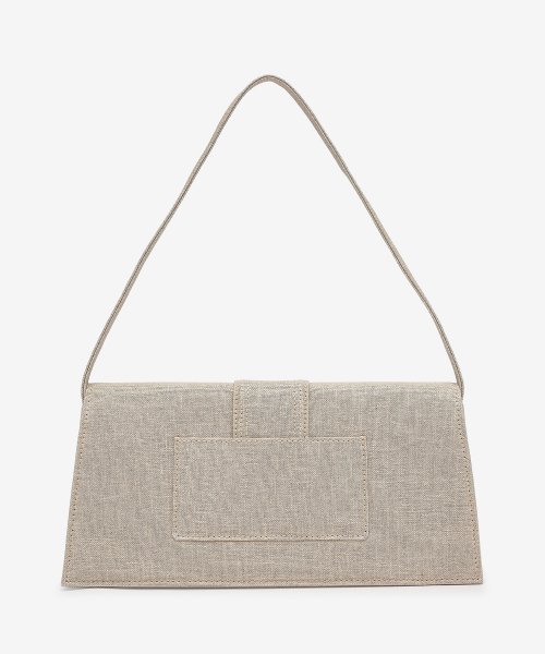 Women's Le Bambino Long Shoulder Bag - Light Gray