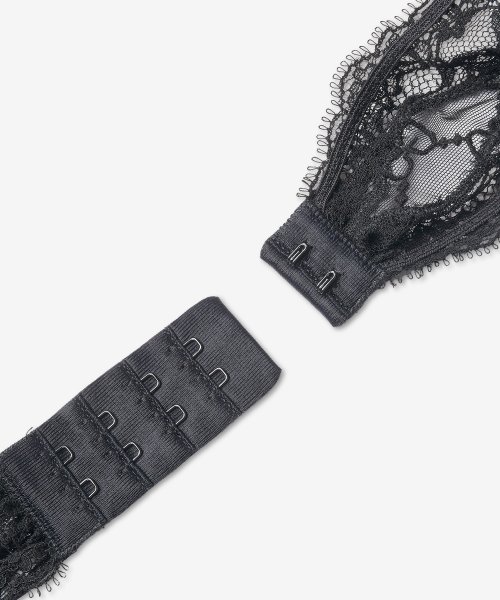 Women's GG Embroidered Thule Bra - Black