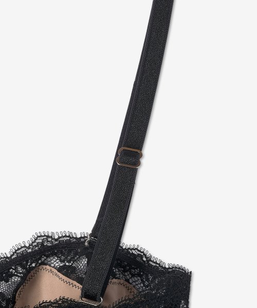 Women's GG Embroidered Thule Bra - Black