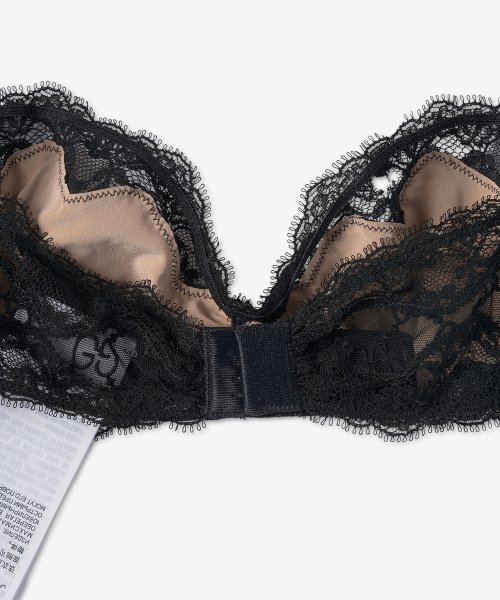Women's GG Embroidered Thule Bra - Black