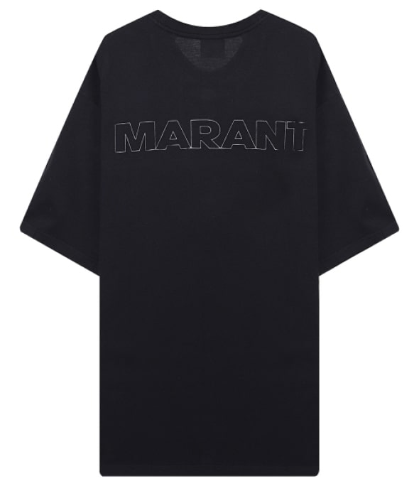 23SS GUIZY (Goji logo short-sleeved T-shirt) BLACK