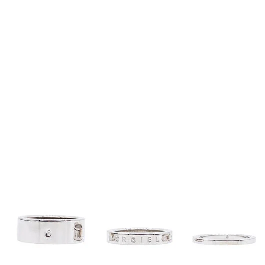 Mm6 Rings Set MM6 3-Pack Ring Set
