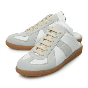 (W) Maison Margiela Replica Cut-Out Sneakers Light Grey