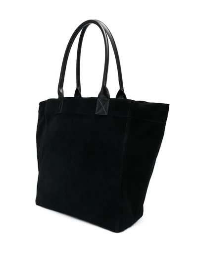 23SS YENKY (Yenky suede logo tote bag)