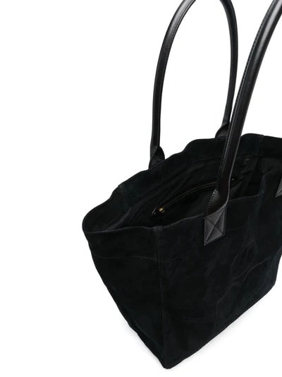 23SS YENKY (Yenky suede logo tote bag)
