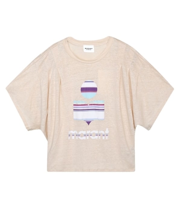 23SS KYANZA (Kianza Flare Linen Short Sleeve T-shirt)