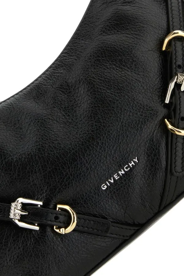 Leather mini Voyou bag