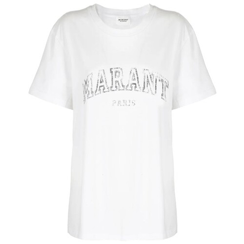 HONORE (TS0641 22A059H 20WH) (HONORE logo short sleeve T-shirt)