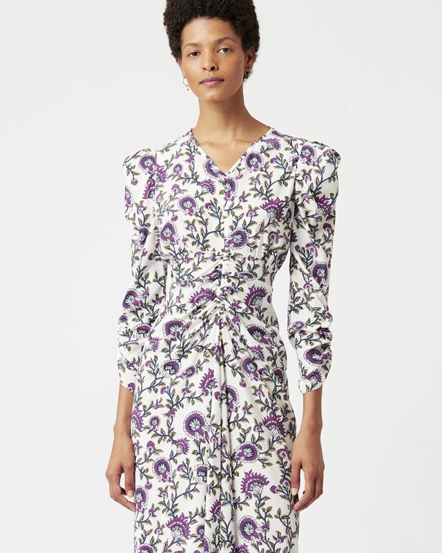 ALBI floral midi dress