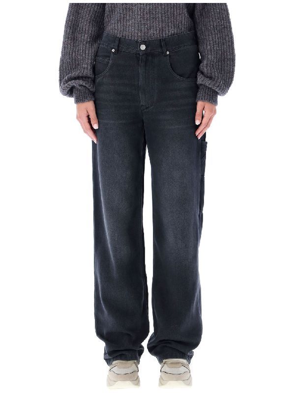 Payama Wide Leg Jeans BLACK