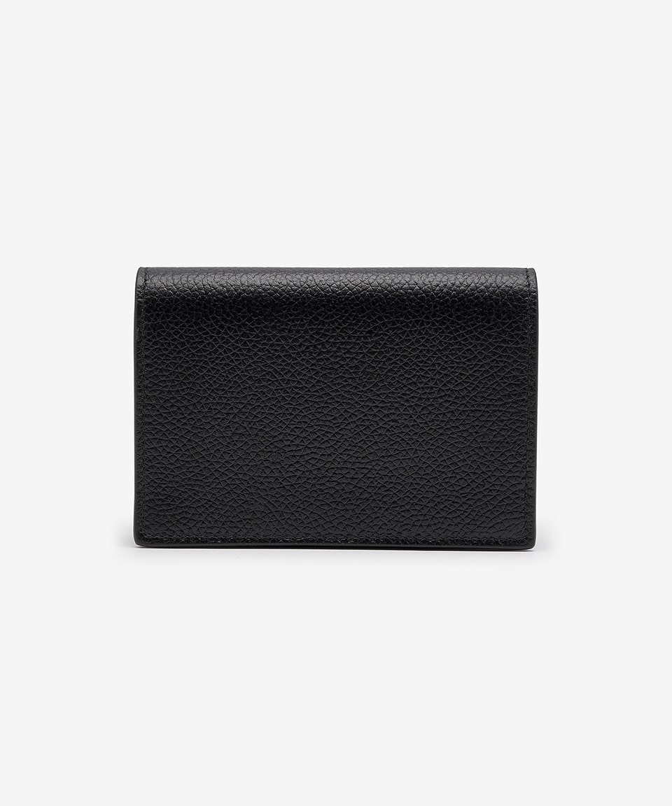 Men's Cash Flip Card Holder - Black