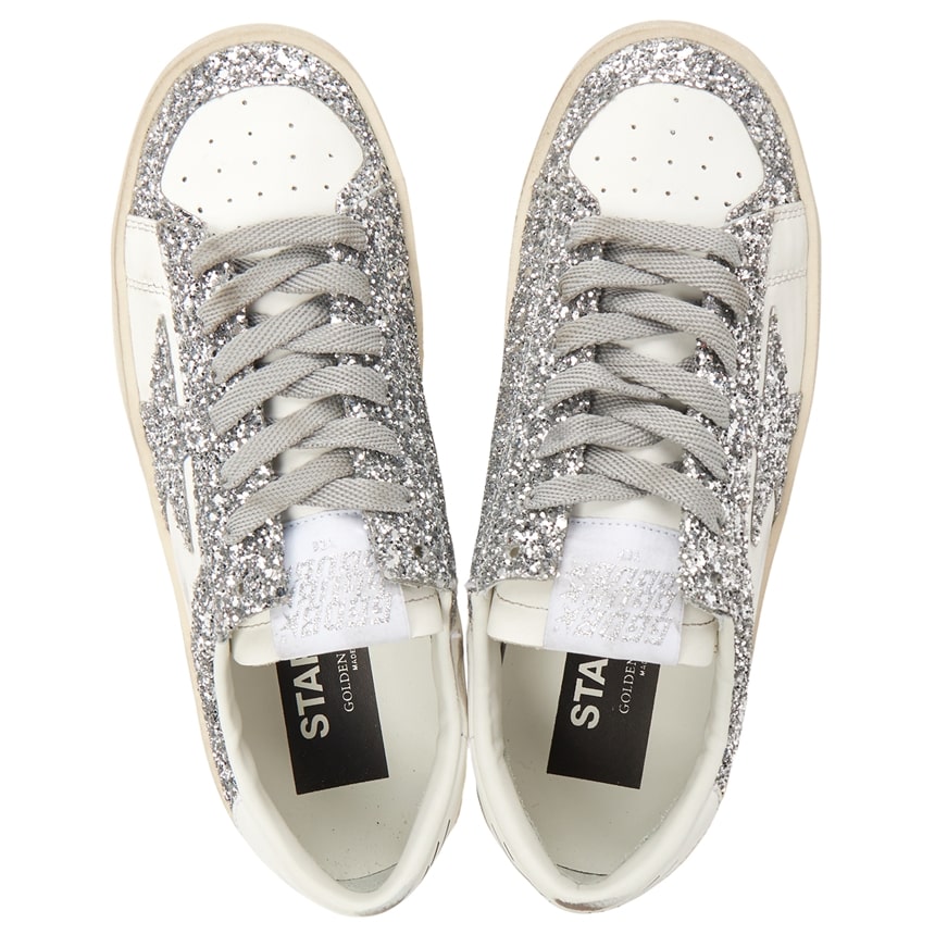 Embellished leather Stardan sneakers 