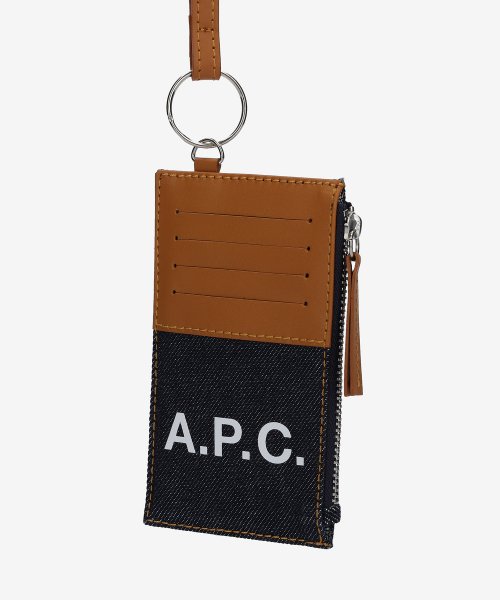 Men's Axel Card Holder - Caramel 