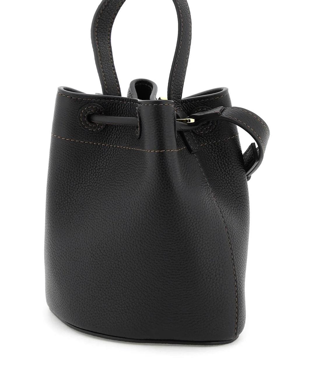 Mini TB Bucket Bag in Black - Women | Burberry® Official