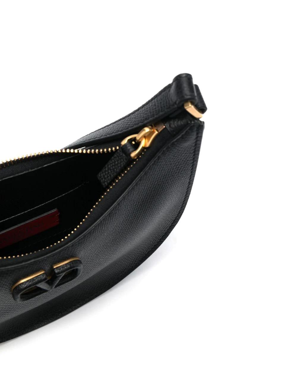 V logo hobo bag