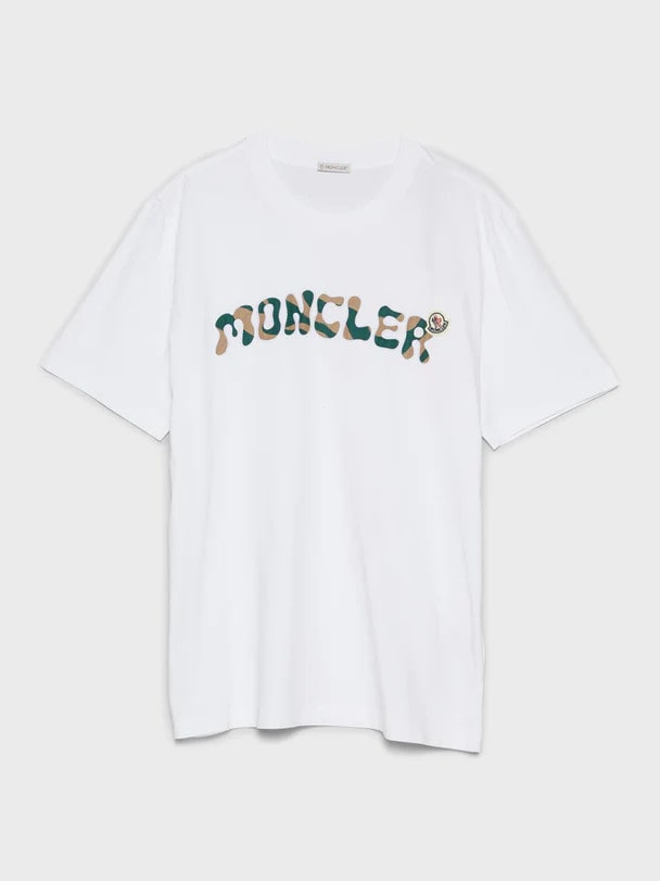 Logo embroidered short sleeve tee free