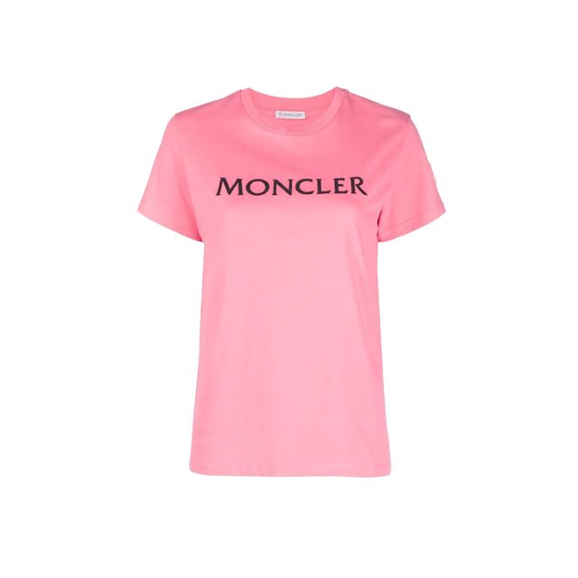 Logo patch short sleeve T-shirt free