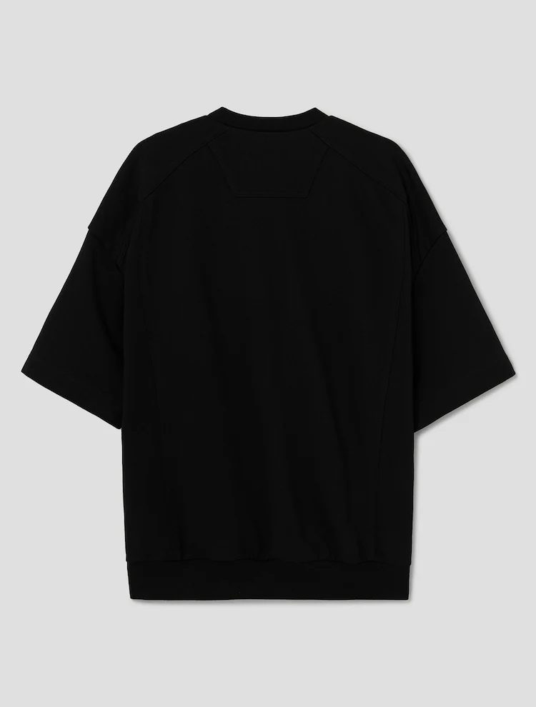 Half Sweatshirt - Black