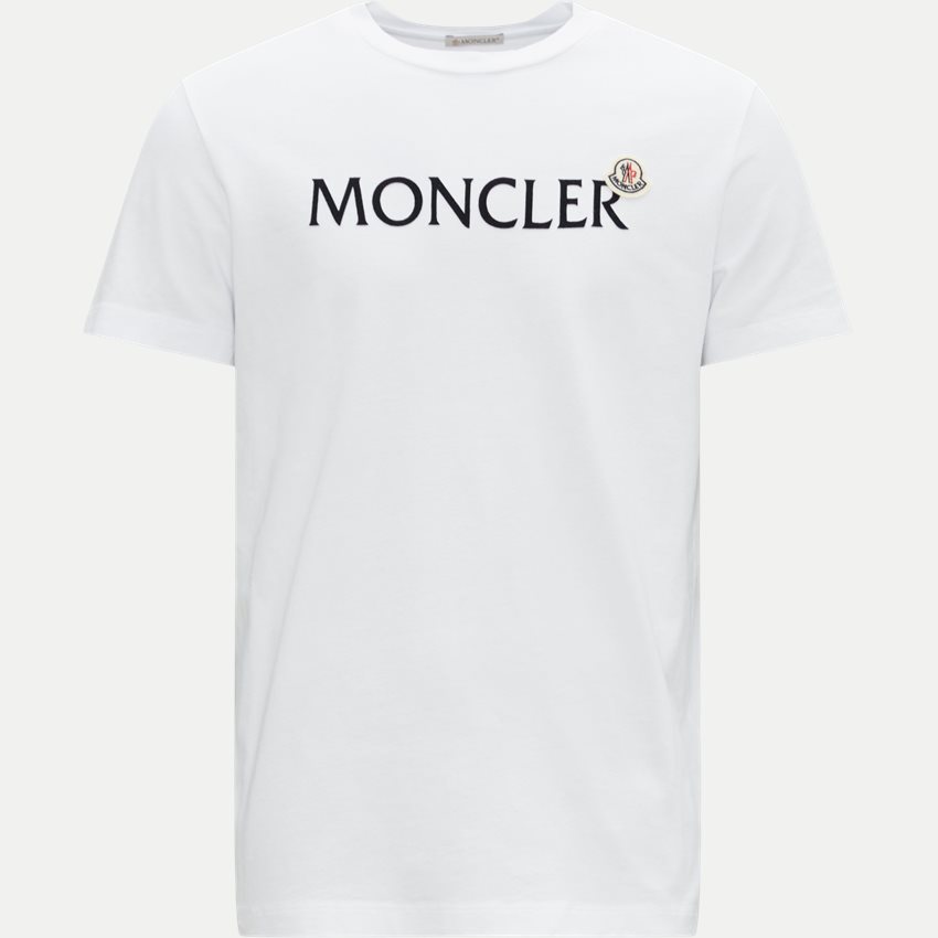 Velvet Logo Short Sleeve T-shirt white