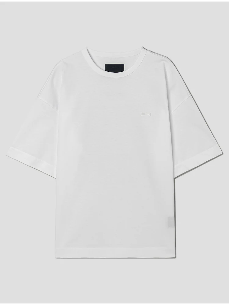 [NIKI HARE] Semi Overfit Short Sleeve T-Shirt - White