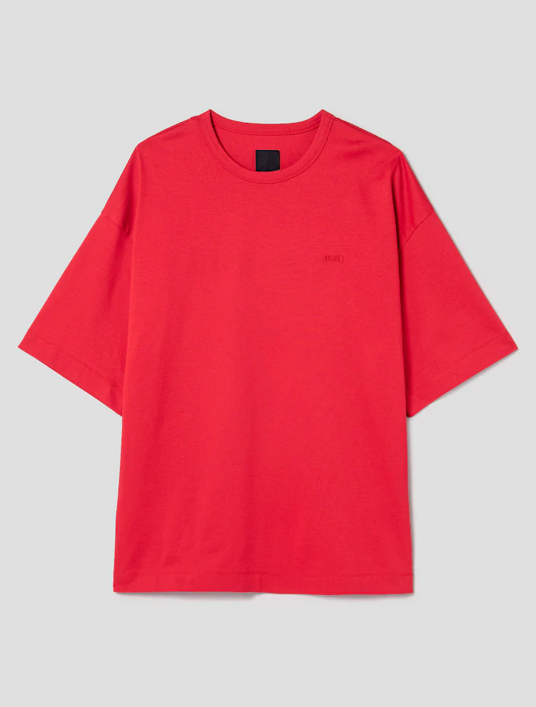Semi Overfit Short Sleeve T-Shirt - Red