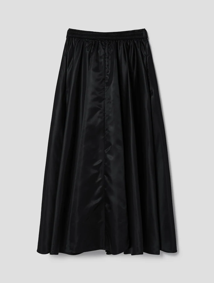 MA-1 Long Skirt - Black