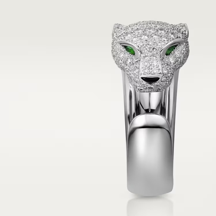PANTHER DE CARTIER RING white gold